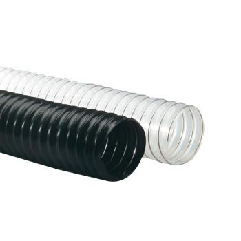 Flexaust® FLE FLX-THANE LD CLR 4 X 25
