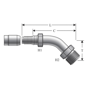 Gates&reg; 4C14-4MIX45