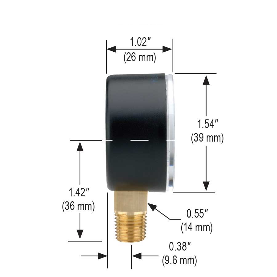 NOSHOK® 15-100-30-vac/kPa