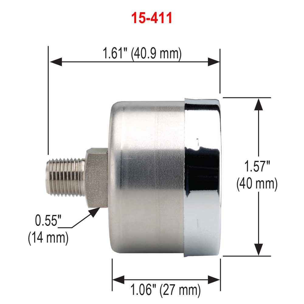 NOSHOK® 15-411-60-psi