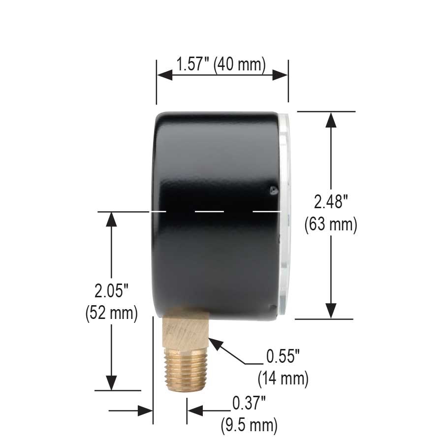 NOSHOK® 25-200-30-inH2O-vac