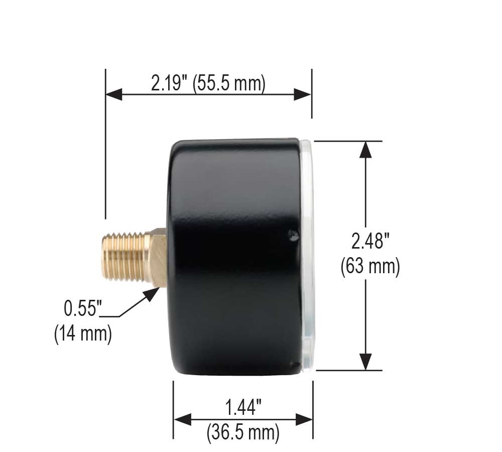 NOSHOK® 25-210-3-psi