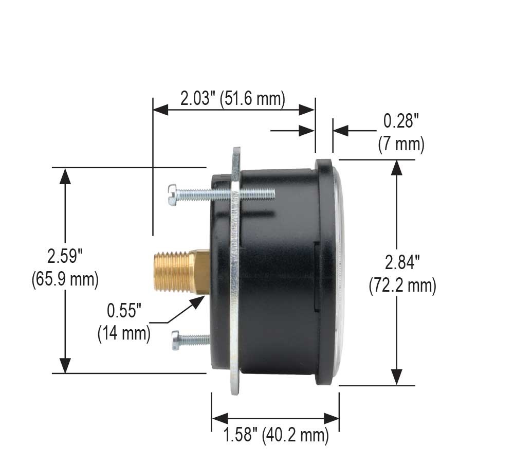 NOSHOK® 25-224-15-inH2O