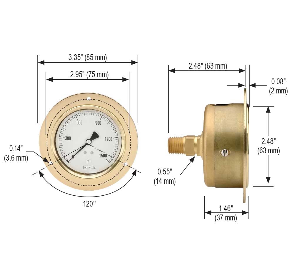 NOSHOK® 25-310-0-1-7-2-6-3-1