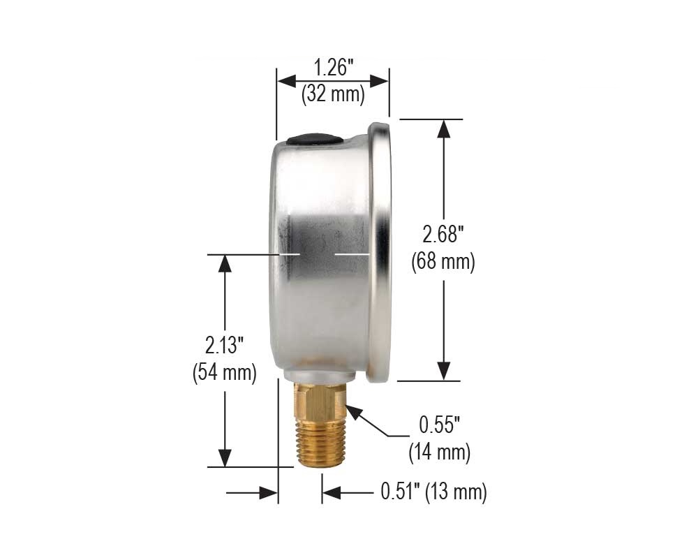 NOSHOK® 25-901-100-bar/psi-G1/4