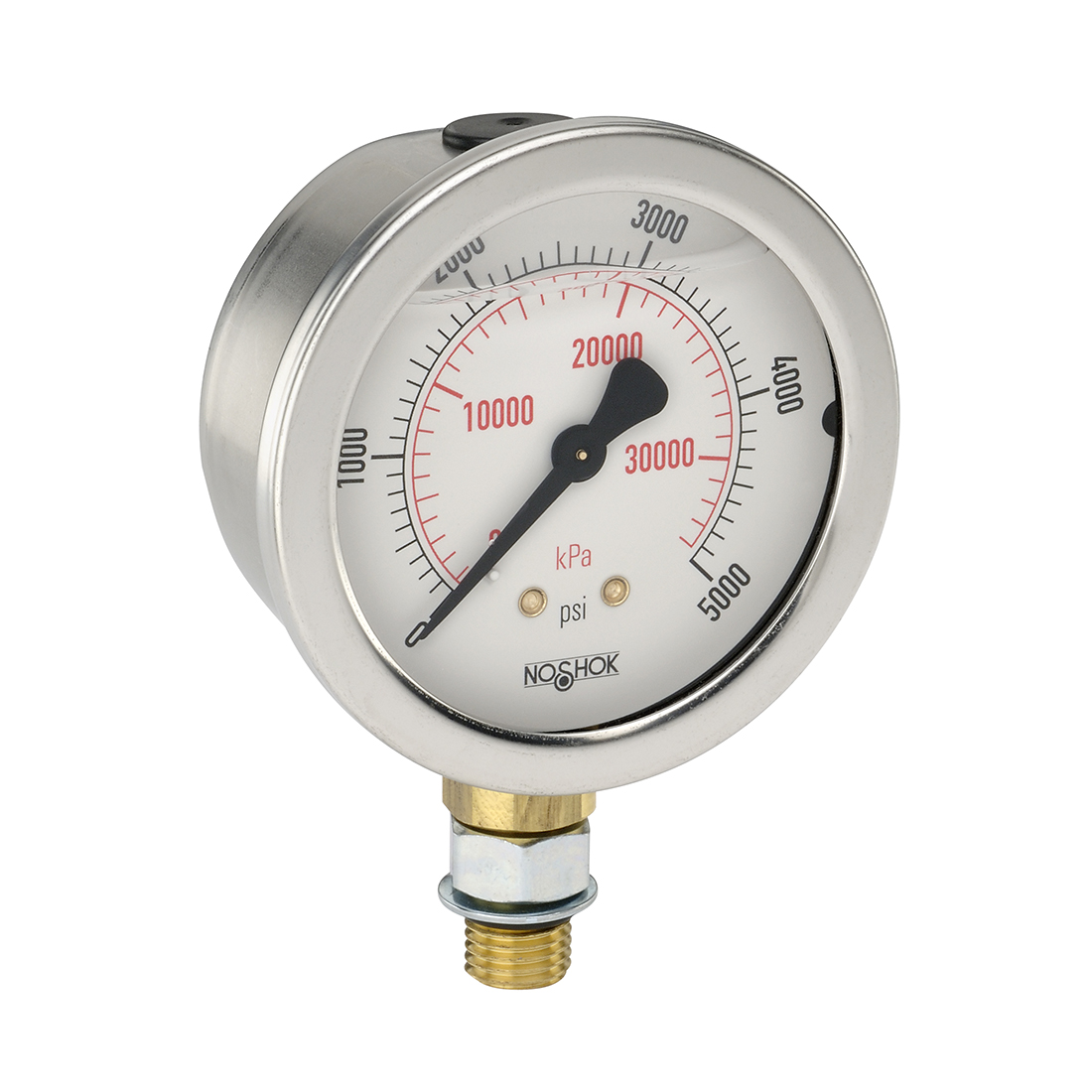 NOSHOK® 25-901-SST-5000-psi/kPa-SG