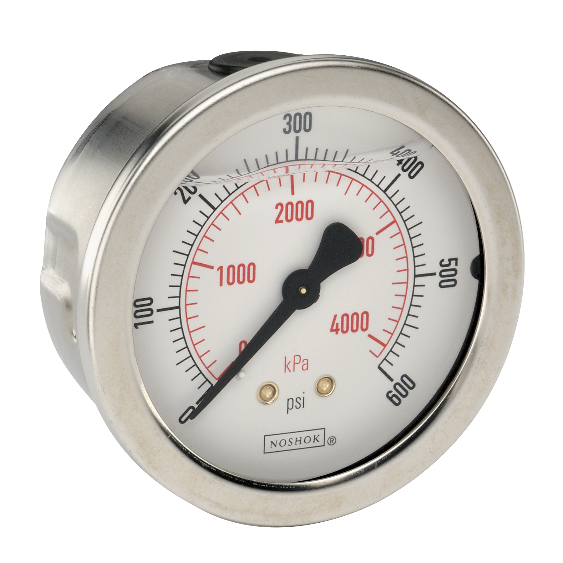 NOSHOK® 25-911-SST-6000-psi/kPa-BP3