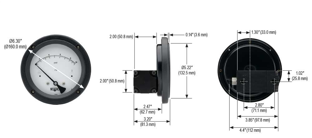 NOSHOK® 45-1112-P25-S3P-1