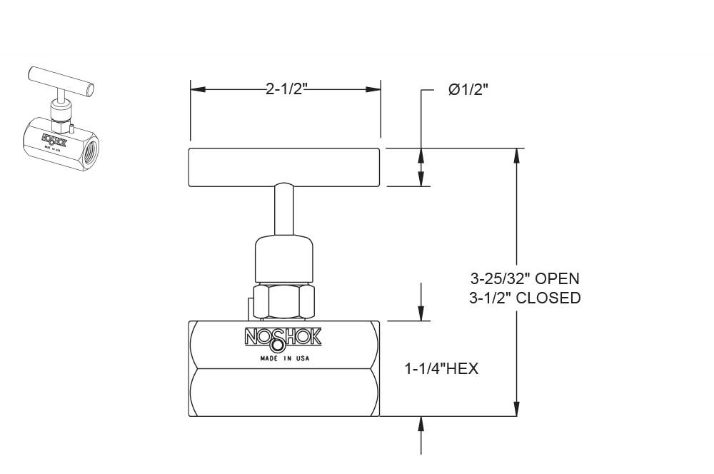 NOSHOK® 404-FFS-P1-SF