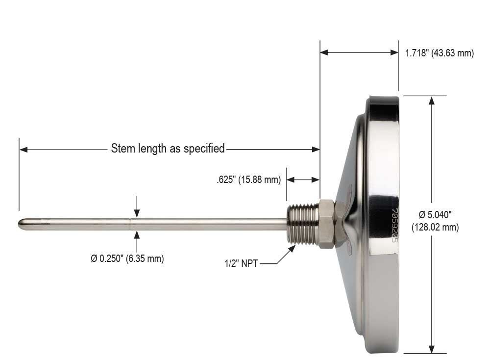 NOSHOK® 50-110-025-50/500-F
